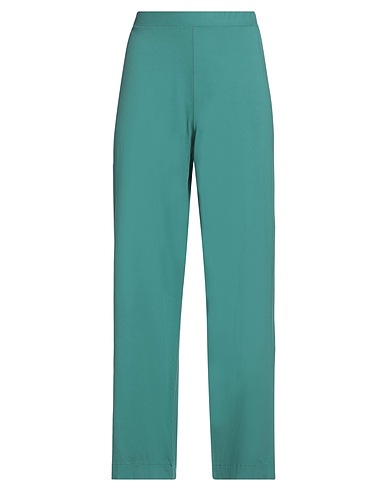 ALPHA STUDIO Casual trouser Green 98% Cotton, 2% Elastane