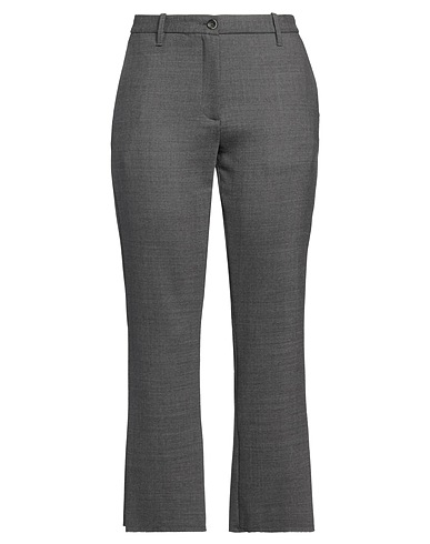 NINE IN THE MORNING Pantalone Grigio 97% Lana Vergine, 3% Elastan