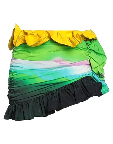 AREA Mini skirt Green 100% Nylon
