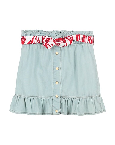 TRUSSARDI JUNIOR Denim skirt Blue 100% Cotton