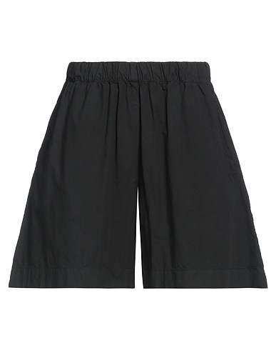 ACADEMIA Shorts & Bermuda Black 100% Cotton