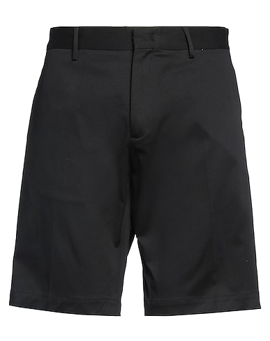 LIU •JO MAN Shorts & Bermuda Black 97% Cotton, 3% Elastane