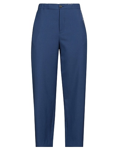 MARNI Casual pants Navy 100% Virgin Wool