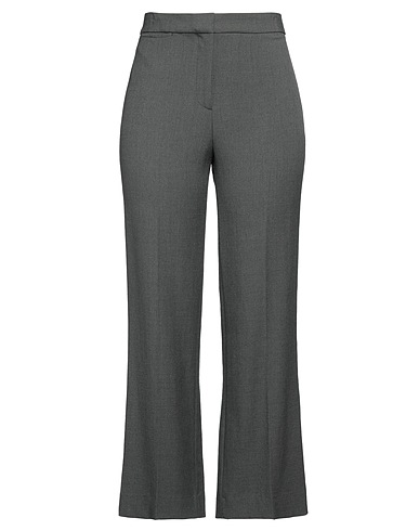 MASSCOB Casual trouser Dark green 70% Wool, 30% Viscose