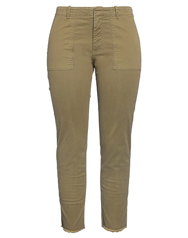 NILI LOTAN Casual trouser Military green 98% Cotton, 2% Elastane