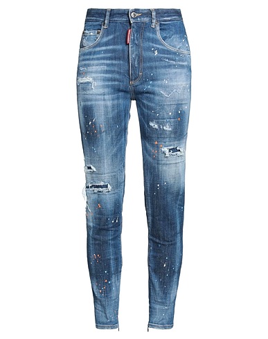 DSQUARED2 Denim trousers Blue 93% Cotton, 4% Polyester, 3% Elastane