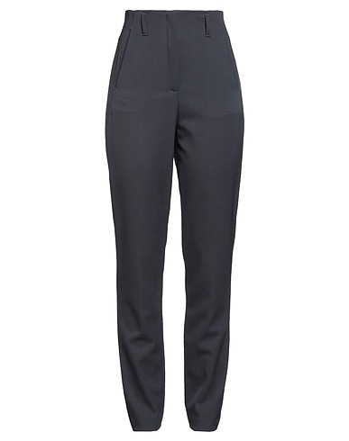 LOULOU STUDIO Casual trouser Grey 98% Wool, 2% Elastane
