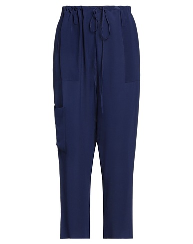 JEJIA Casual trouser Bright blue 100% Silk