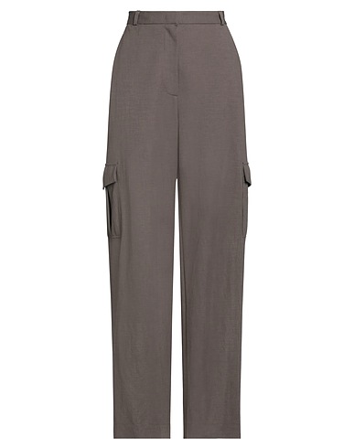 HARRIS WHARF LONDON Casual pants Dark brown 57% Viscose, 43% Polyamide