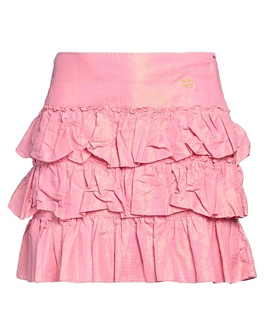 INDIAN ROSE Mini skirt 90% Cotton, 10% Metallic fiber