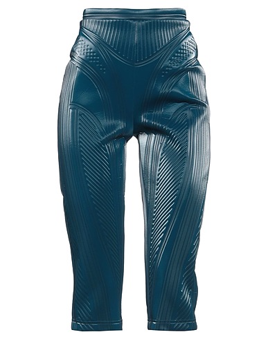 MUGLER Pantalone Verde petrolio 64% Poliestere, 31% Poliuretano, 5% Gomma