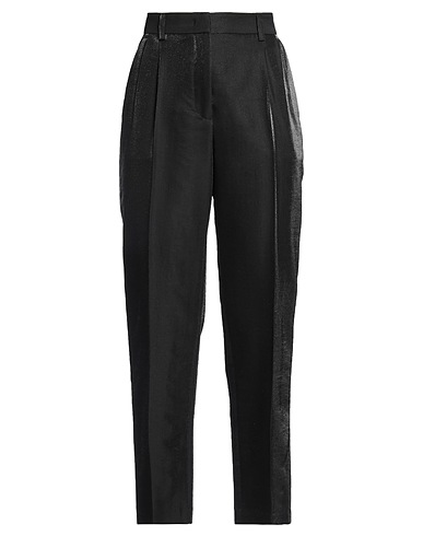 MANUEL RITZ Pantalone Nero 90% Lana Vergine, 10% Poliammide
