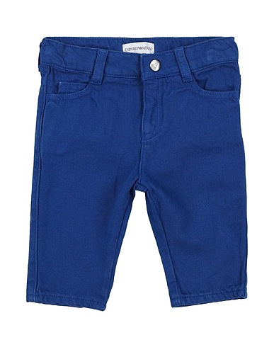 EMPORIO ARMANI Denim trousers Navy blue 100% Cotton