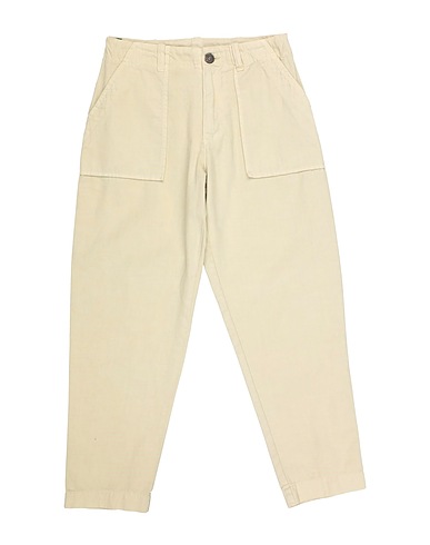 DAL LAGO Casual trouser Beige 88% Cotton, 12% Linen