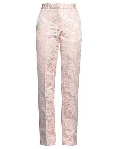 MANUEL RITZ Casual trouser Pink 36% Cotton, 33% Polyester, 19% Viscose, 12% Polyamide