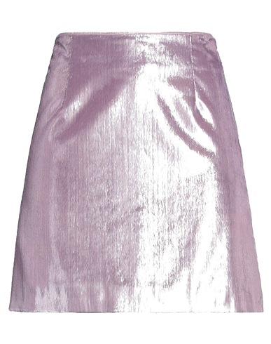 MANUEL RITZ Mini skirt Lilac 100% Polyester
