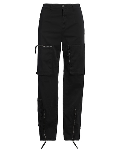 PAURA Casual trouser Midnight blue 97% Cotton, 3% Elastane