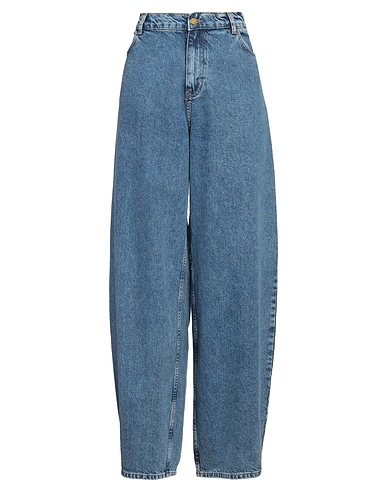 PHILOSOPHY di LORENZO SERAFINI Denim trousers Blue 79% Cotton, 21% Lyocell