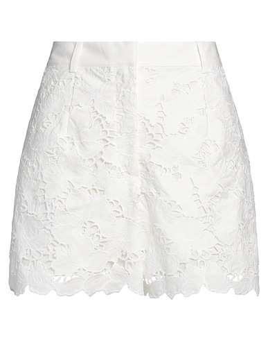 SELF-PORTRAIT Shorts & Bermuda BIANCO 100% Cotton