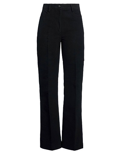 TOTEME Casual pants NERO 70% Cotton, 30% Recycled cotton