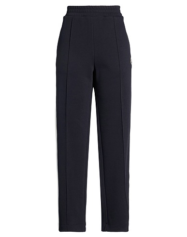 MONCLER Casual trouser Midnight blue 57% Cotton, 38% Polyester, 5% Elastane