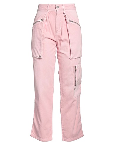 ISABEL MARANT Denim trousers Pink 100% Cotton