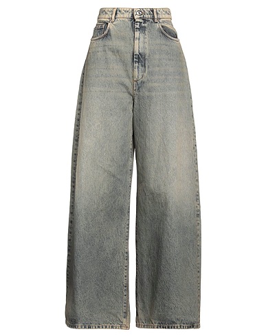 SPORTMAX Denim pants Blue 100% Cotton