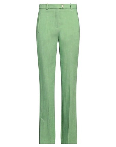 BOSS Casual trouser Green 91% Viscose, 8% Polyester, 1% Elastane, Cotton