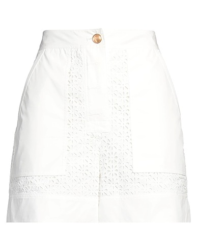 3.1 PHILLIP LIM Shorts & Bermuda Ivory 100% Cotton