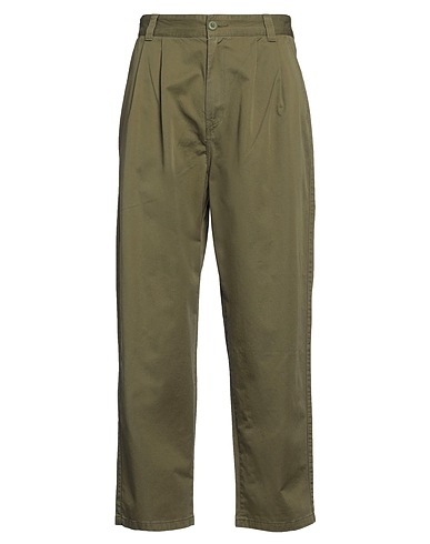 CARHARTT Casual trouser Military green 100% Cotton