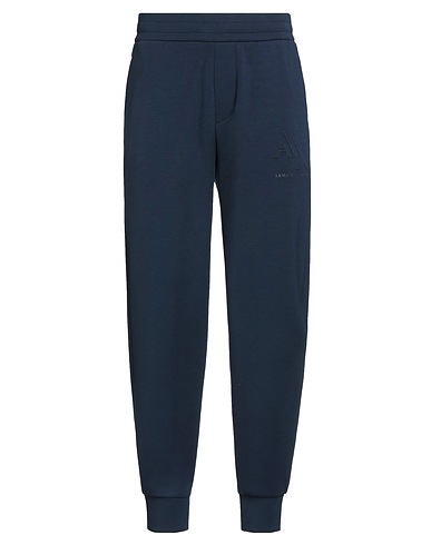 ARMANI EXCHANGE Casual trouser Navy blue 54% Modal, 38% Polyester, 8% Elastane