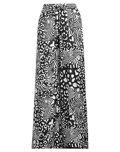 ØUD. Paris Casual trouser Black 100% Silk