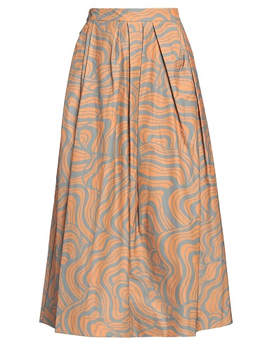 DRIES VAN NOTEN Midi skirt 58% Polyester, 42% Cotton