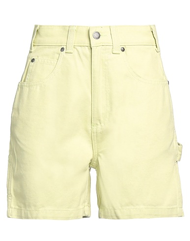 DICKIES Shorts & Bermuda Lime green 100% Cotton