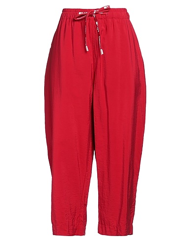 RUNDHOLZ BLACK LABEL Casual trouser BL124 LABELTONE Red 59% Viscose, 25% Lyocell, 16% Polyamide