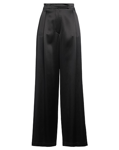 MAX MARA Casual pants NERO 100% Silk