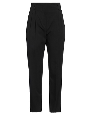 KAOS Casual pants Black 68% Polyester, 28% Viscose, 4% Elastane