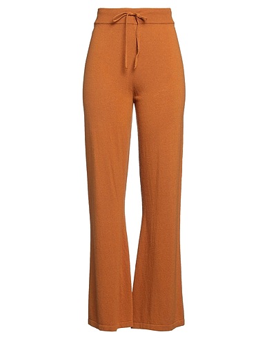 CRISTINA GAVIOLI Pantalone Giallo ocra 40% Viscosa, 30% Poliammide, 25% Lana, 5% Cachemire