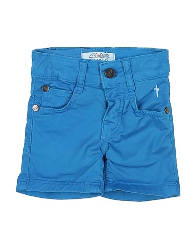 PACIOTTI 4US Shorts & Bermuda Azzurro 98% Cotone, 2% Elastan