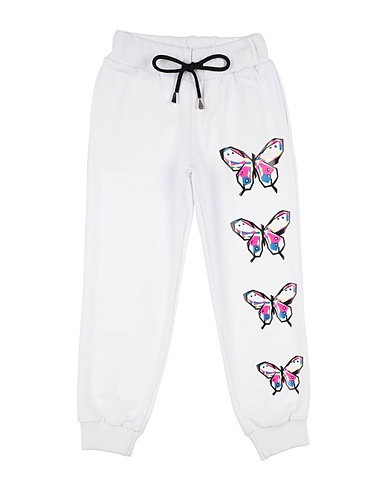 GAëLLE Paris Pantalone Bianco 96% Cotone, 4% Elastan