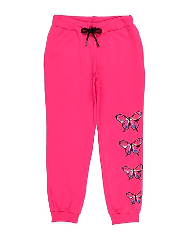 GAëLLE Paris Casual pants Fuchsia 96% Cotton, 4% Elastane