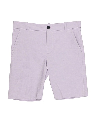 MAX & LOLA Shorts & Bermuda Lilac 73% Cotton, 26% Linen, 1% Elastane
