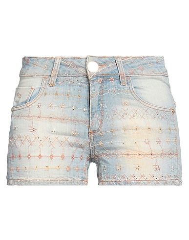 MARANI JEANS Denim shorts 98% Cotton, 2% Elastane
