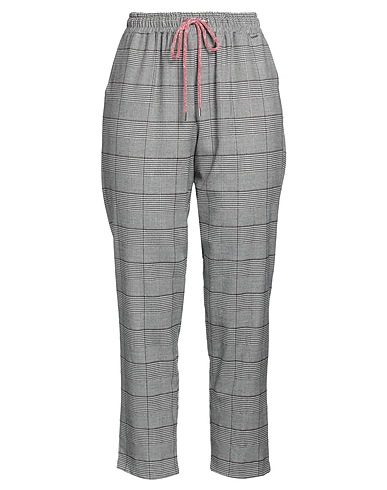FRACOMINA Casual pants Black 64% Polyester, 33% Viscose, 2% Elastane, 1% Lurex®