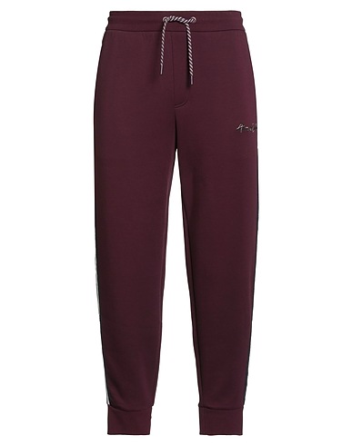 ARMANI EXCHANGE Casual pants Plum 79% Cotton, 17% Polyester, 4% Elastane