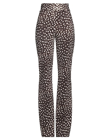 CHIARA BONI LA PETITE ROBE Casual pants Dark brown 75% Polyamide, 25% Elastane