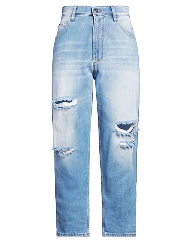 CYCLE Denim pants Blue 100% Cotton