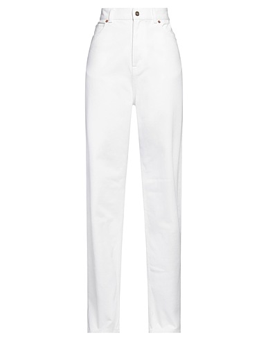 VALENTINO GARAVANI Denim trousers White 100% Cotton