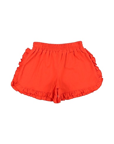 MARIUCCIA Shorts & Bermuda Orange 100% Cotton