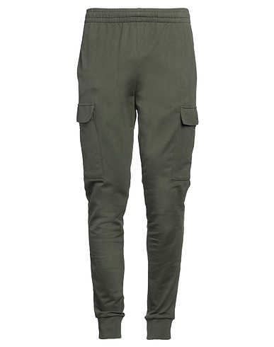 EA7 Casual trouser Dark green 100% Cotton